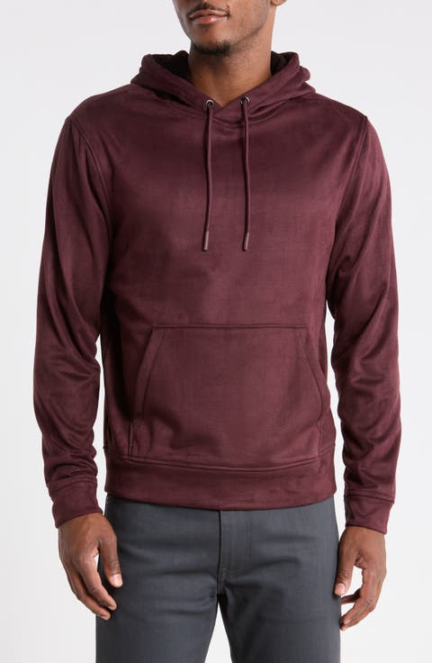 Sidewinder Faux Suede Hoodie