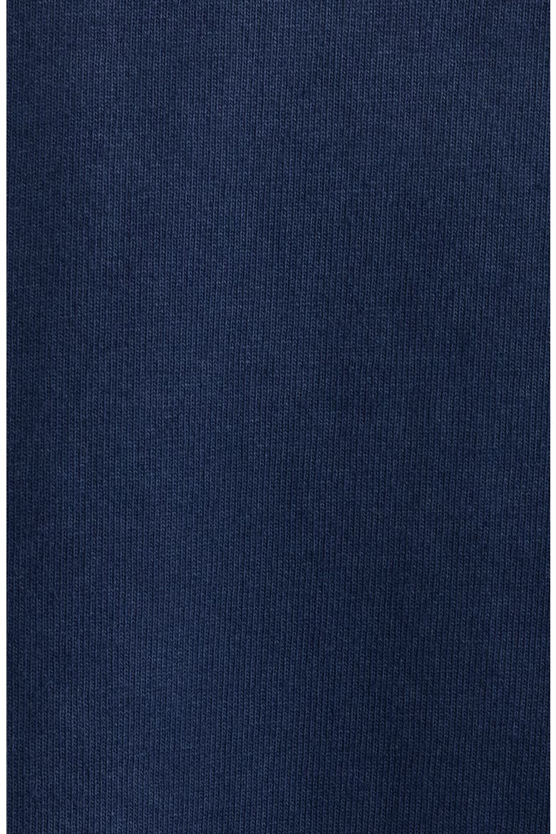 Ericka Registered Layered Long Sleeve Organic Cotton T-Shirt, Alternate, color, NAVY/ WHITE