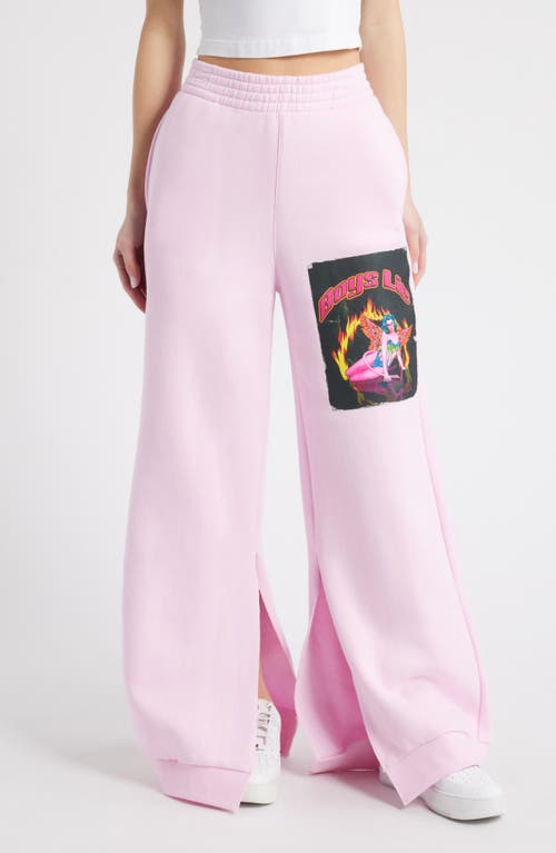 Boys Lie Breaking Point Sweatpants In Pink