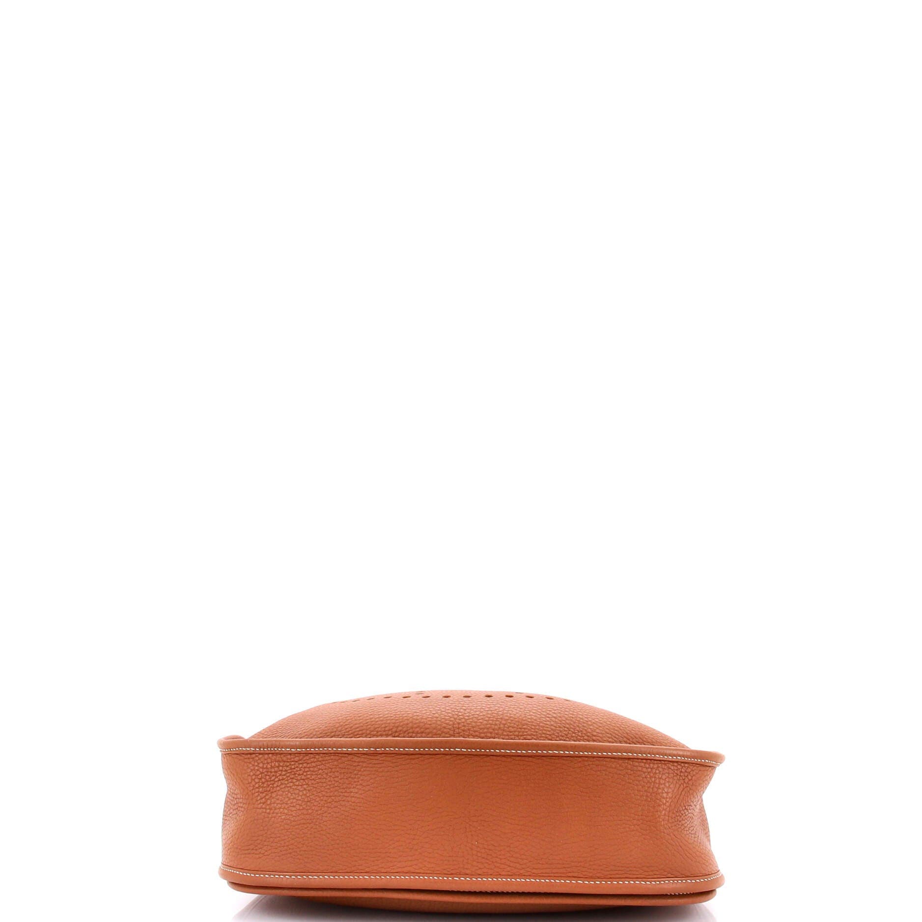 Pre-Owned Hermes Evelyne Bag Gen III Clemence PM, Alternate, color, Gold