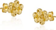 Spero London Sterling Silver Dorissa Beaded Stud Earring
