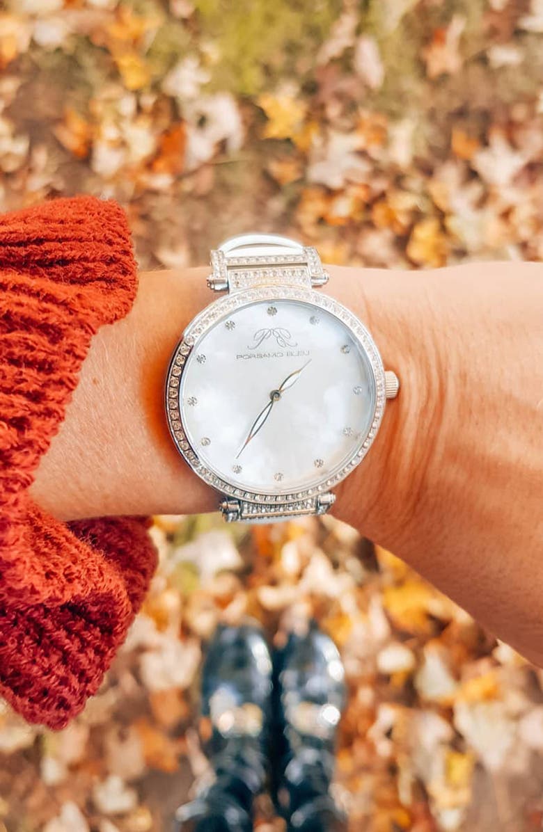 PORSAMO BLEU Women's Chantal Topaz Watch, 38mm, Alternate, color, 