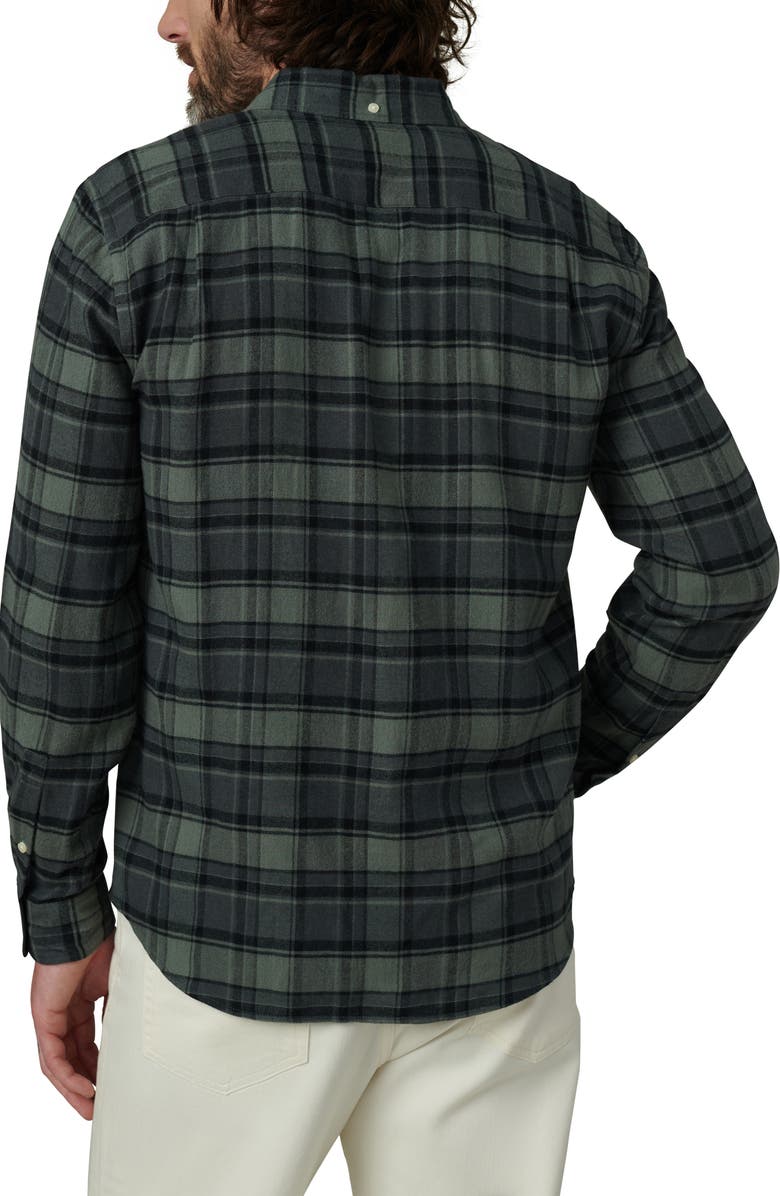 Joe's Oliver Plaid Flannel Button-Up Shirt, Alternate, color, Pewter Plaid