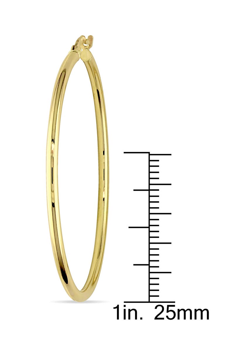 DELMAR 45mm Hoop Earrings, Alternate, color,