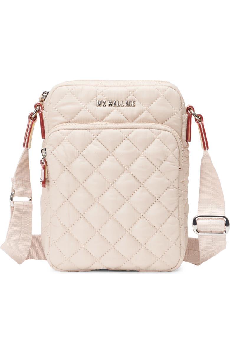 MZ Wallace Metro Quilted Nylon Crossbody Bag, Main, color,