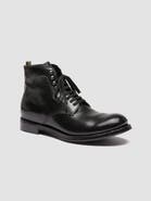 Officine Creative Admiral 004 Black Lace-Up Boot
