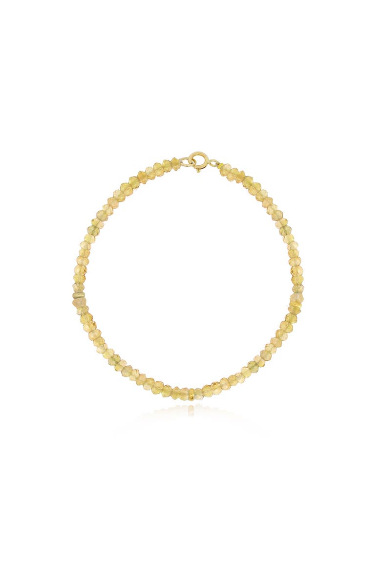Citrine Bead Bracelet, Main, color, Citrine