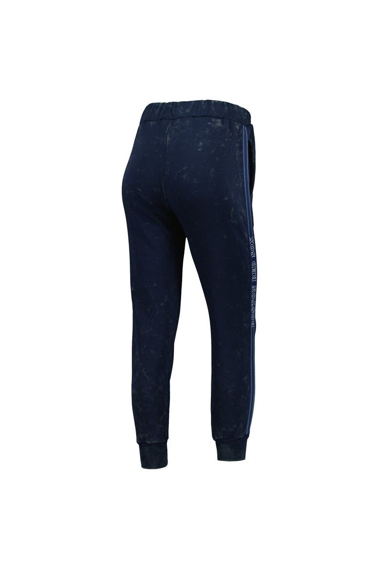Women's The Wild Collective Navy Boston Red Sox Marble Jogger Pants, Alternate, color, Navy