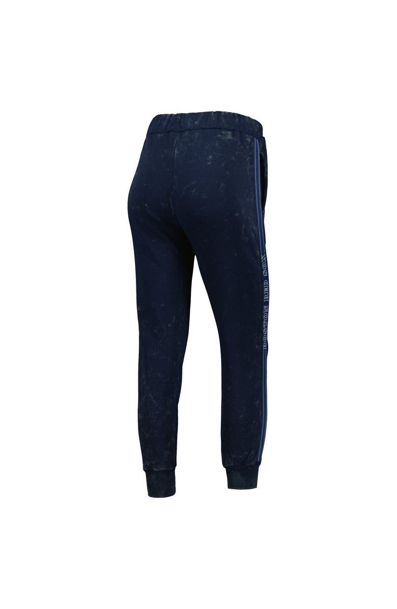 THE WILD COLLECTIVE Women's The Wild Collective Navy Boston Red Sox Marble Jogger Pants, Alternate, color, Navy
