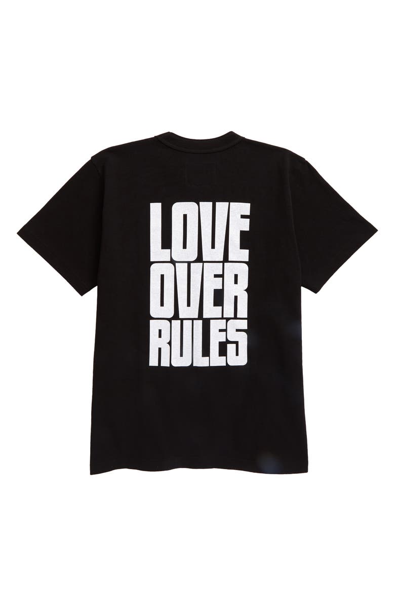 Sacai Men's Hank Willis Thomas Graphic Tee, Alternate, color,