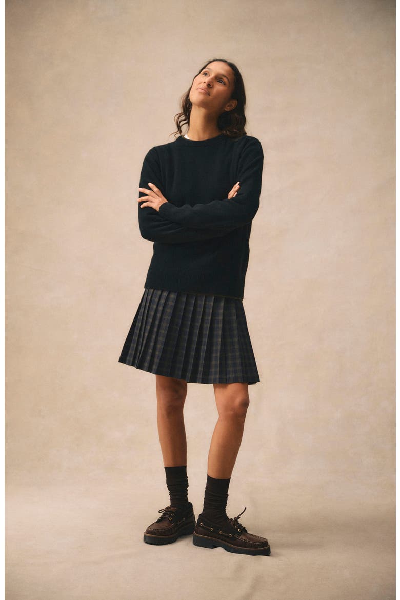 Carville Tartan Miniskirt, Alternate, color, SHADOW CLASSIC TARTAN