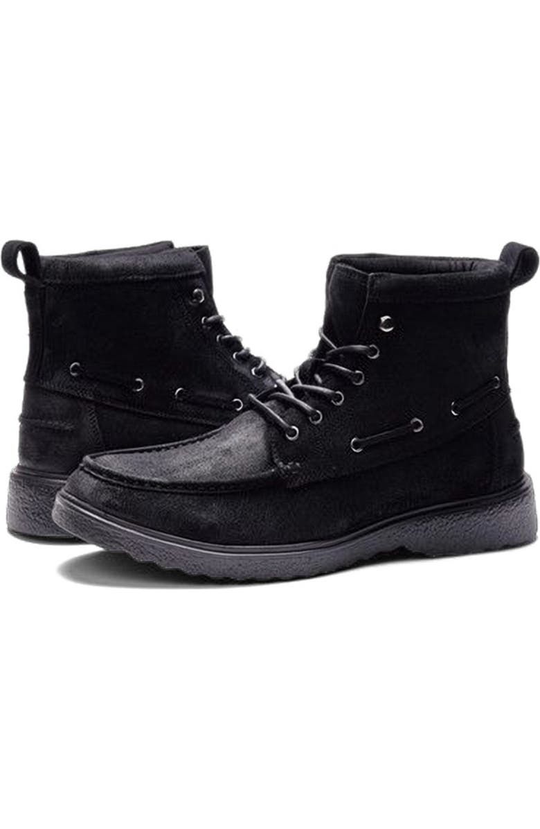 A. Veer Tundra Moc Boot, Alternate, color, Black Nubuck