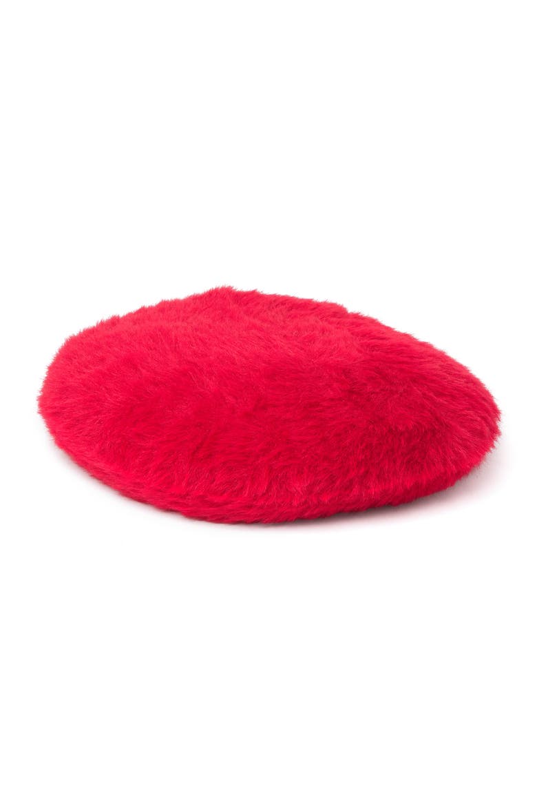 Francoise Beret, Main, color, RUBY RED