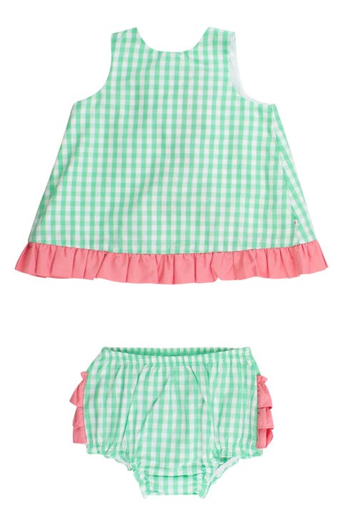 Kids' Gingham Ruffle Swing Tank & Bloomers Set (Baby & Toddler)