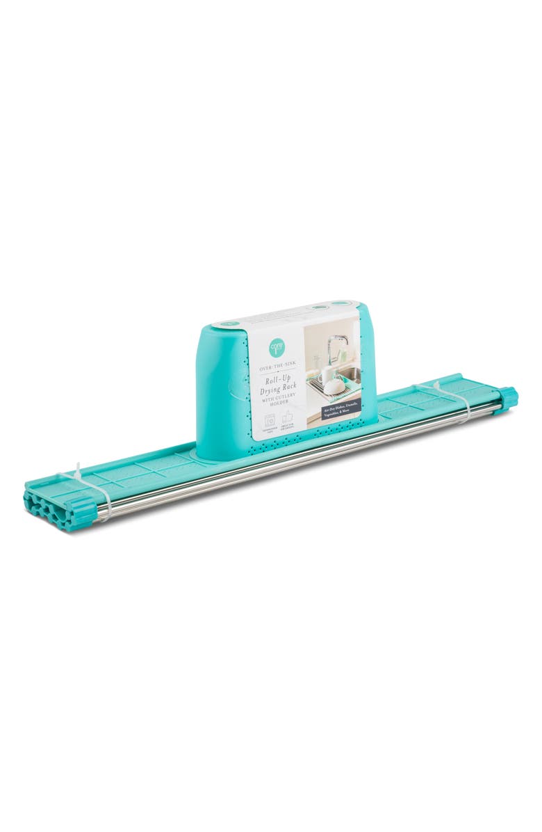 CORE KITCHEN Roll Up Drying Mat, Main, color, Key West