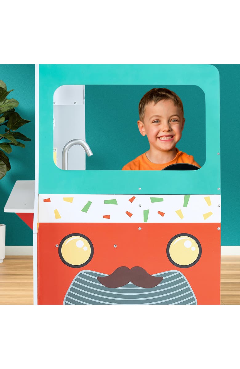 Teamson Kids My Little Helper Kids Play Taco Truck Playset, Alternate, color, Multi Color