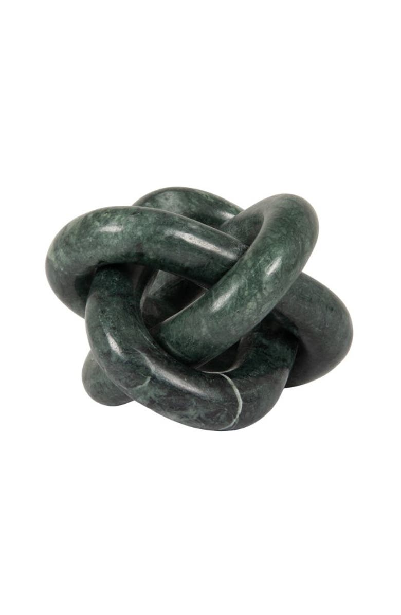 Storied Home Marble Chain Link, Green, Alternate, color, Green