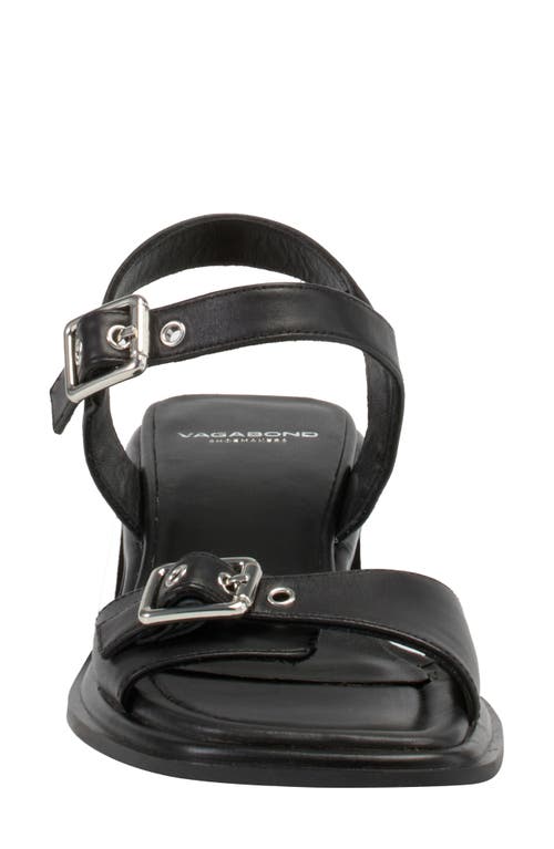 Shop Vagabond Shoemakers Ines Ankle Strap Sandal In Black