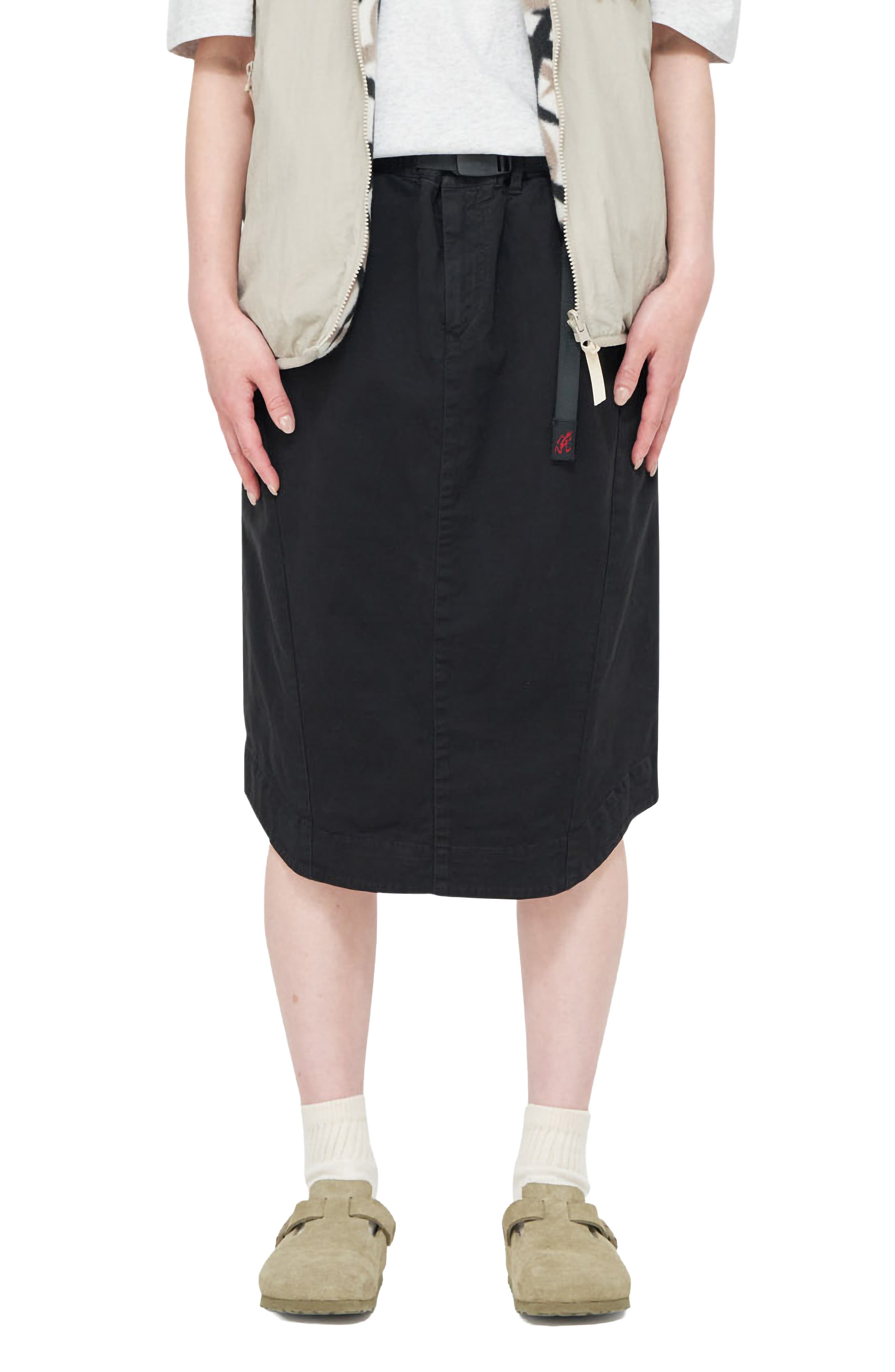 Lili Woven Midi Skirt