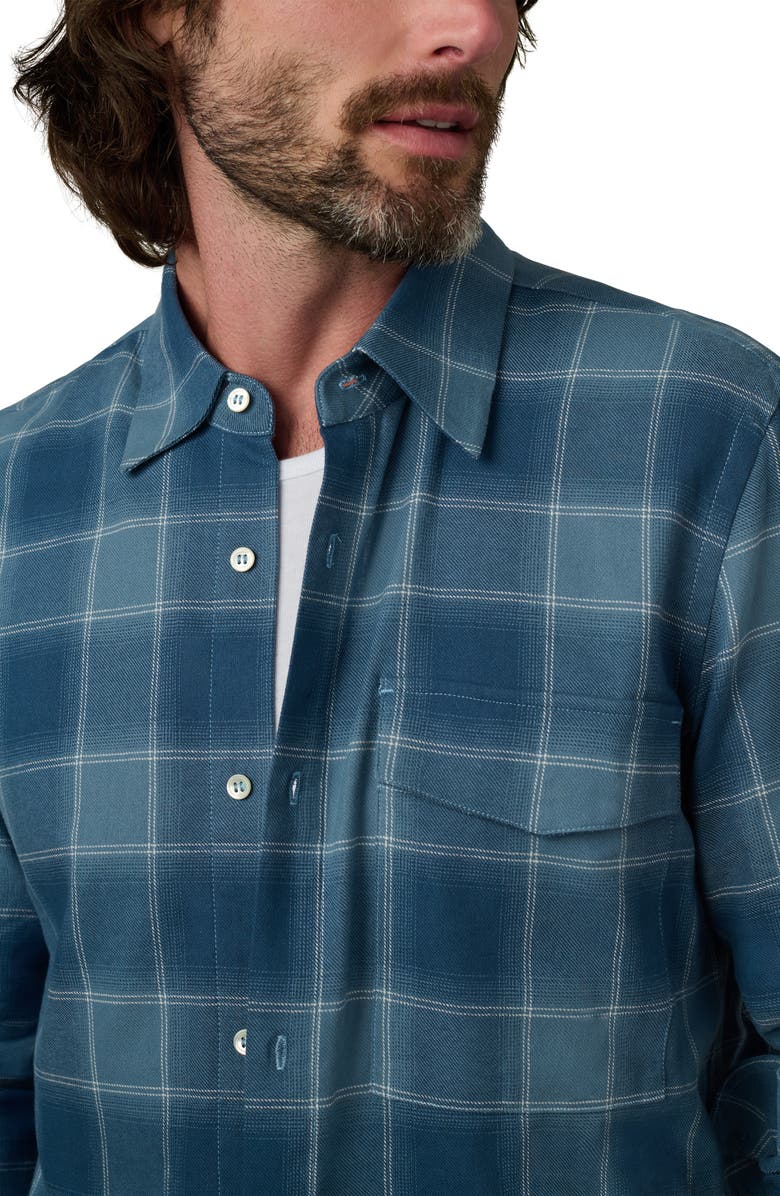 Joe's The Reynolds Plaid Button-Up Shirt, Alternate, color, Bluefin Plaid