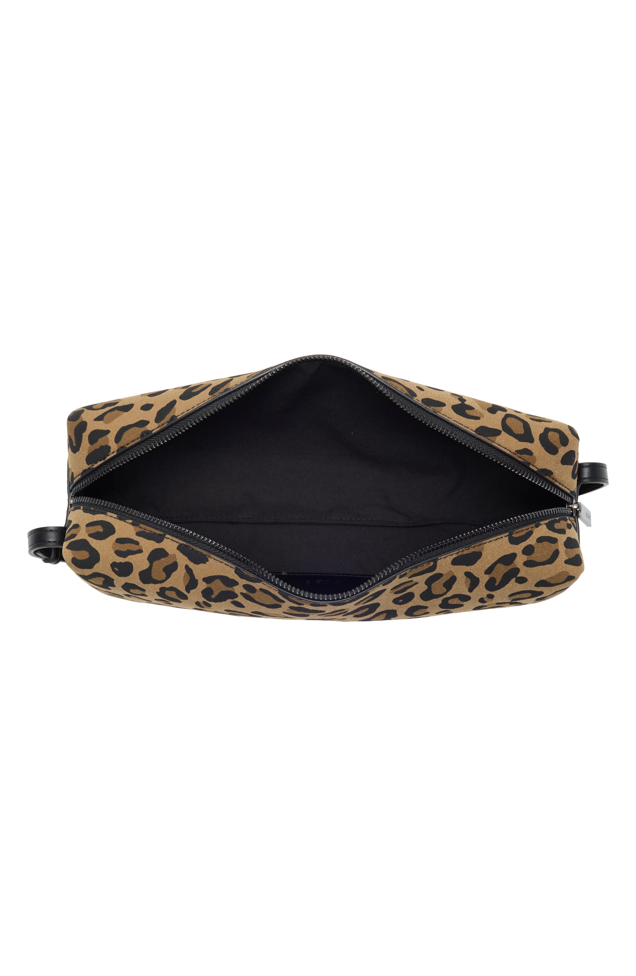 Leopard Print Barrel Shoulder Bag, Alternate, color, LEOPARD