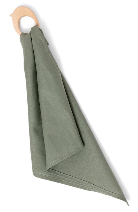 Linen & Maple Ring Teether