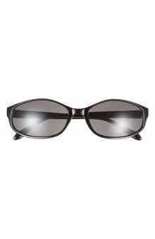 Oval Wrap Sunglasses