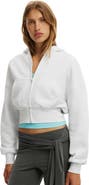 Cotton On Women's Oversized Zip Through Hoodie