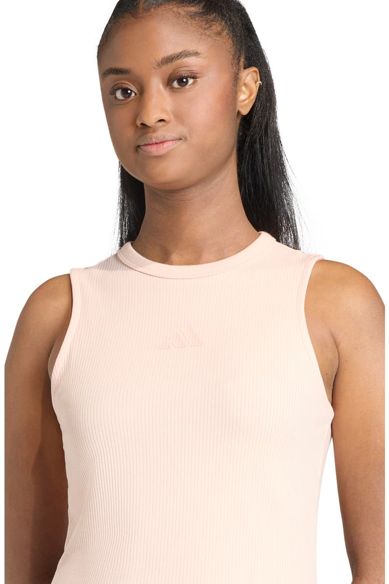 All SZN Rib Midi Tank Dress, Alternate, color, BLUSH PINK/ /