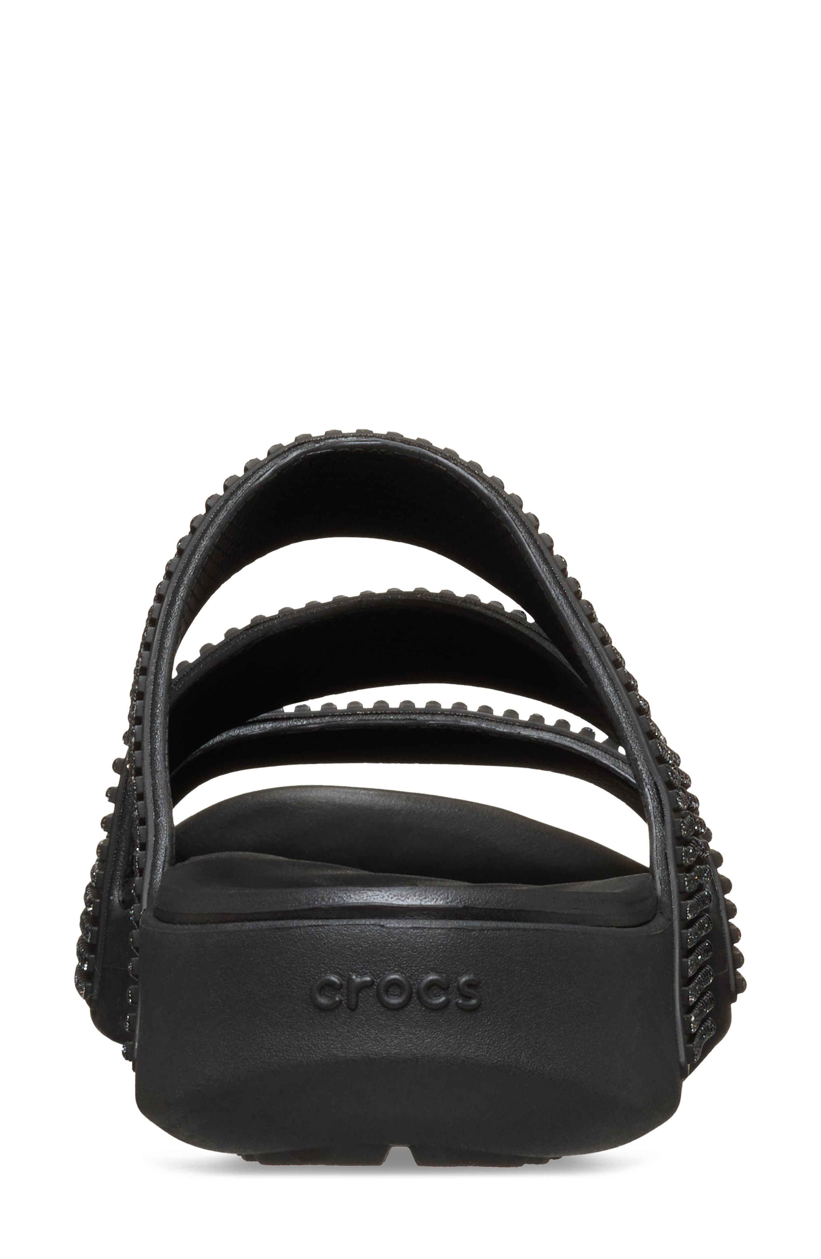 Getaway Gems Slide Sandal, Alternate, color, BLACK