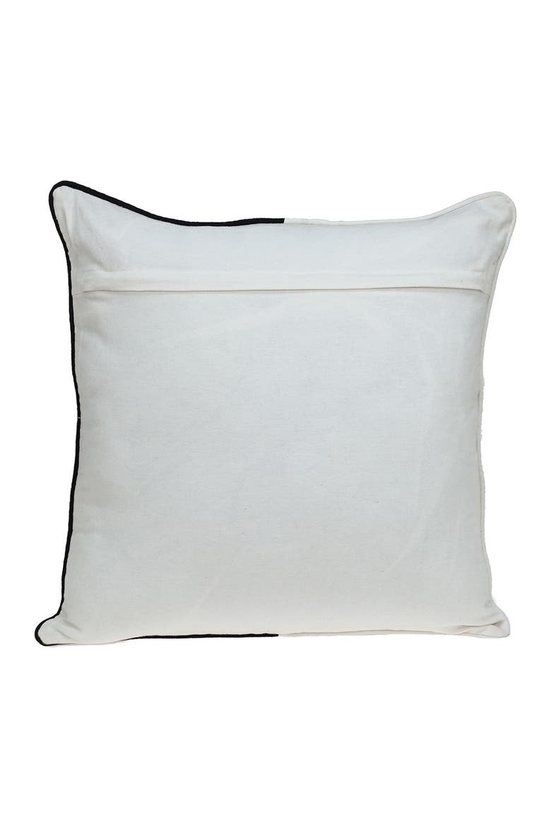 Max Transitional White Throw Pillow, Alternate, color, WHITE