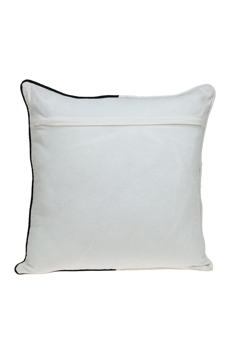 PARKLAND COLLECTION Max Transitional White Throw Pillow, Alternate, color, White