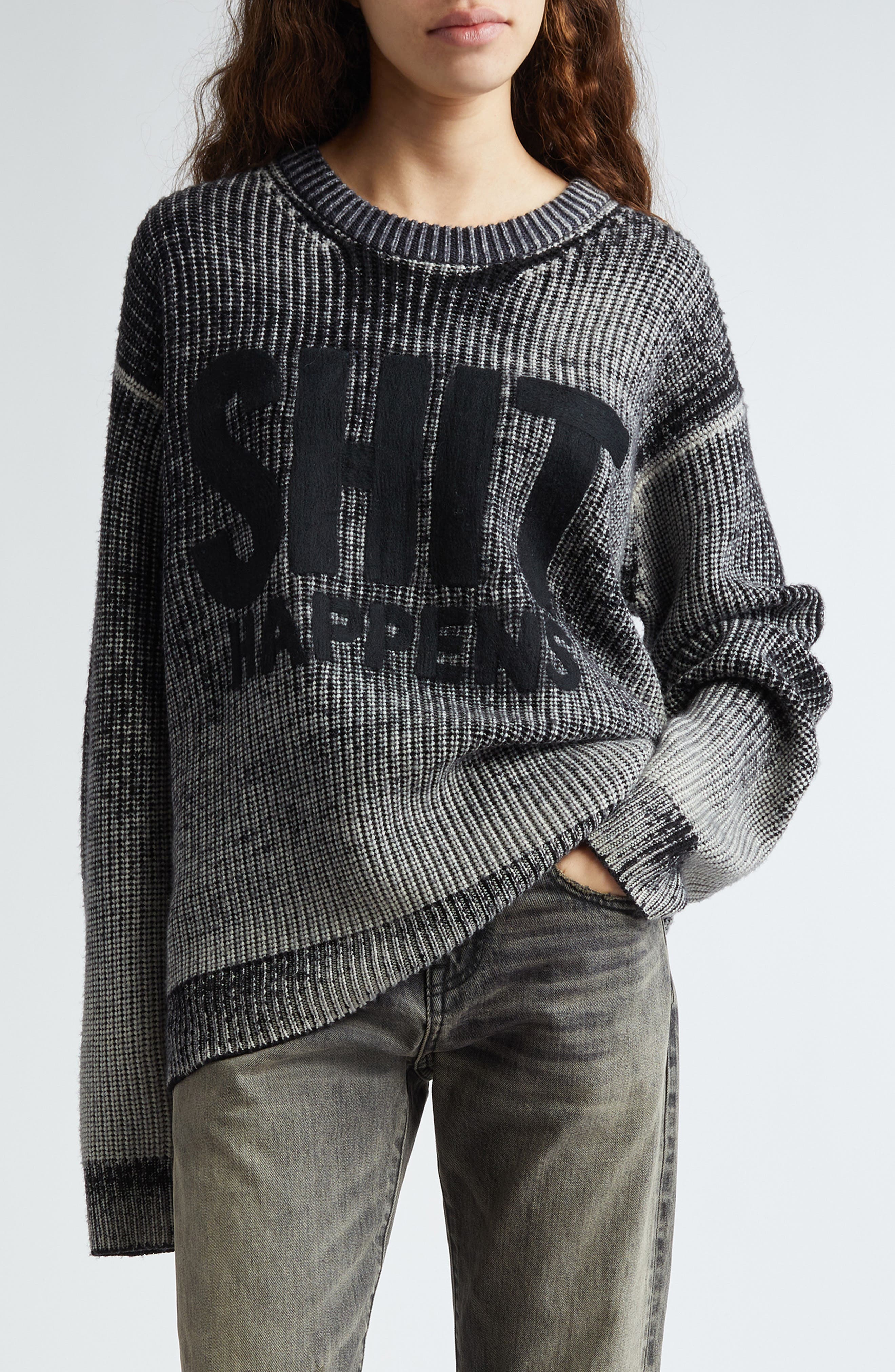 R13 Oversize Merino Wool Sweater