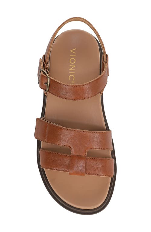 Vionic Solana Platform Sandal In Beige
