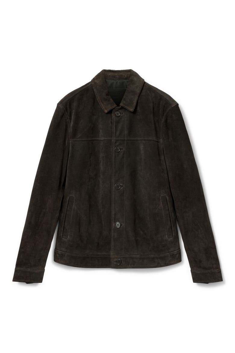 Nates Suede Jacket, Alternate, color, TANNER BLACK
