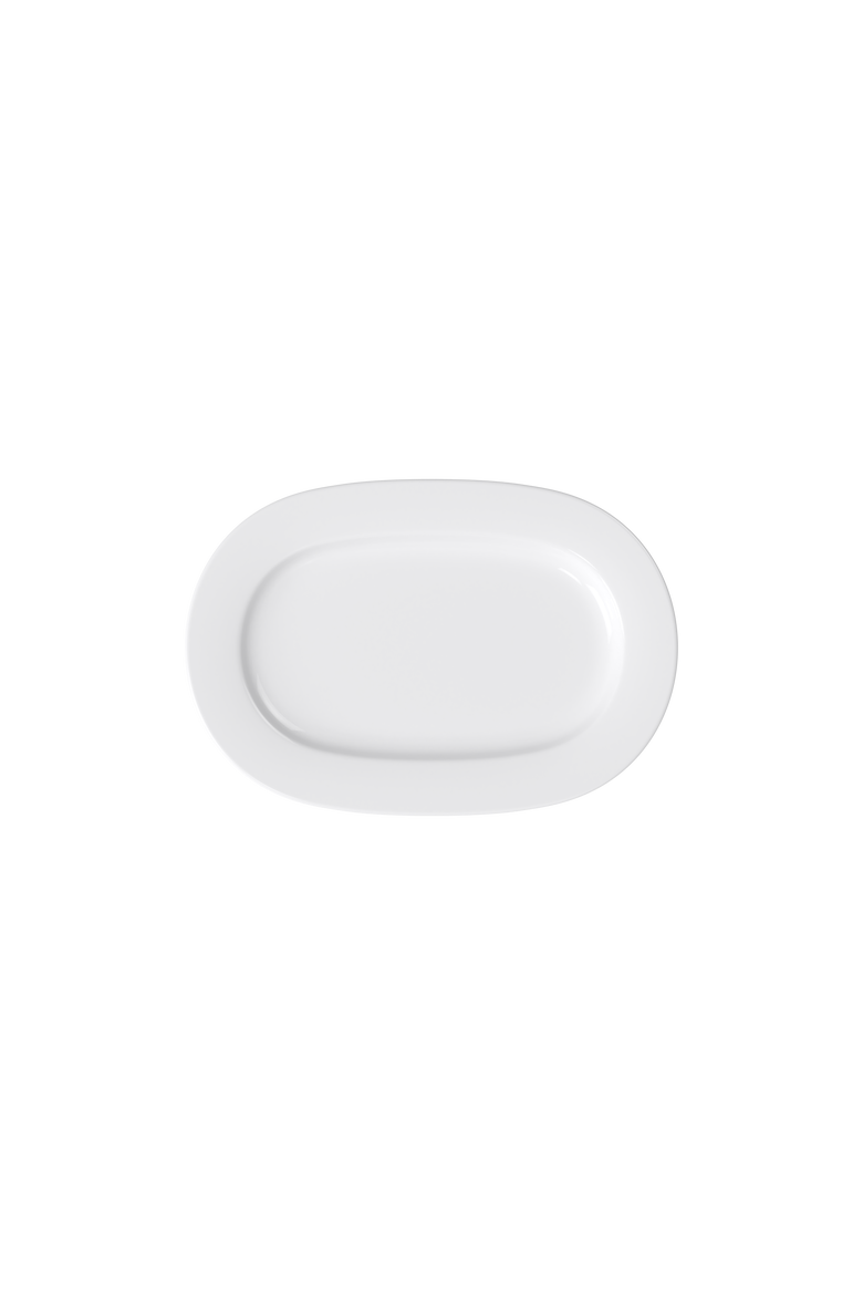 Anmut Oval Platter, Main, color, White