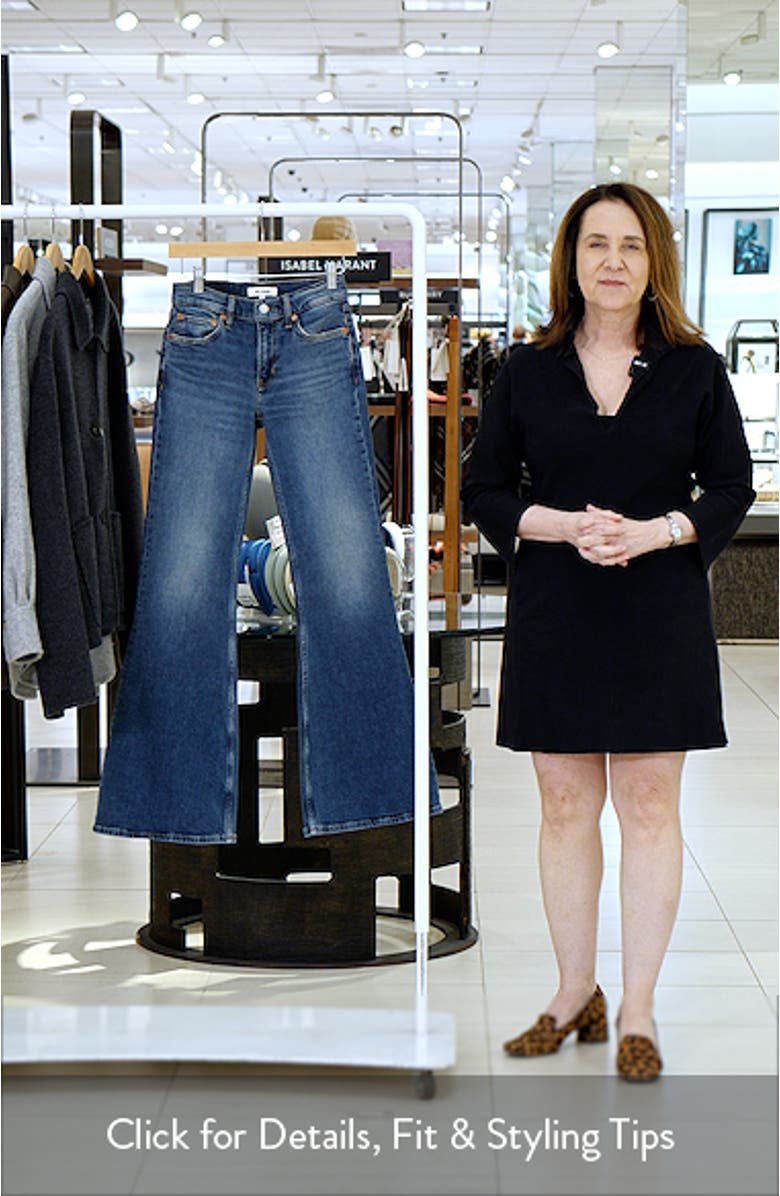 The Strutter High Waist Flare Leg Jeans, sales video thumbnail