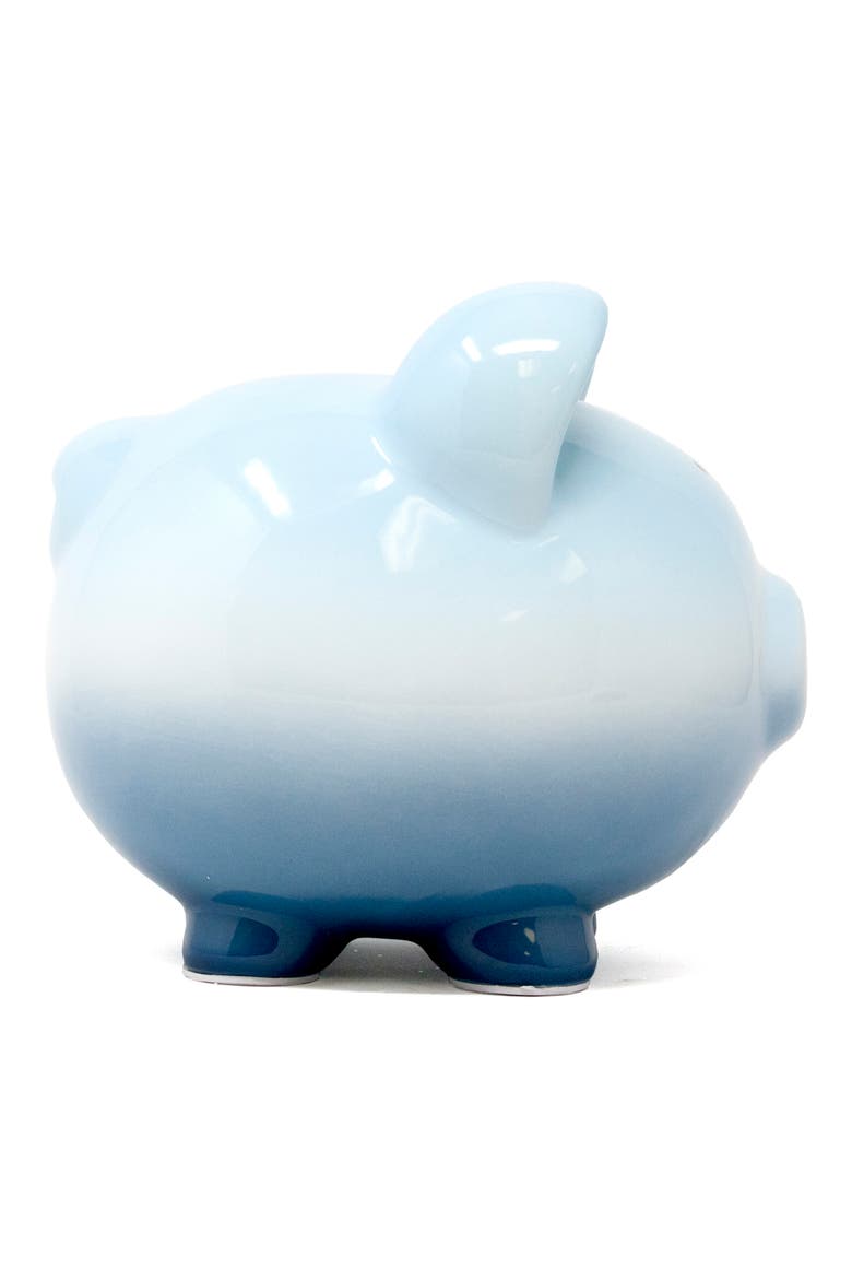 Boysenberry Ombré Ceramic Piggy Bank, Alternate, color, NONE