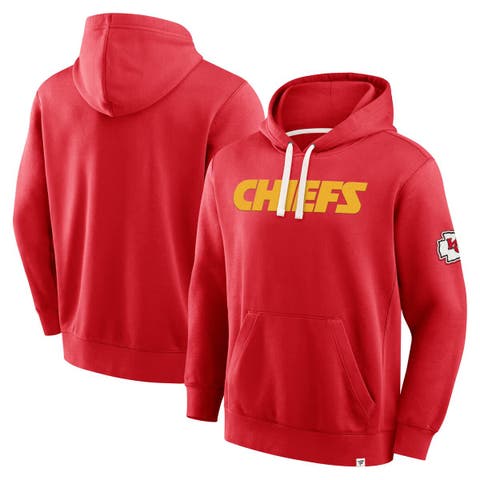 Men's Fanatics Red Kansas City Chiefs New Horizons Heritage Pullover Hoodie
