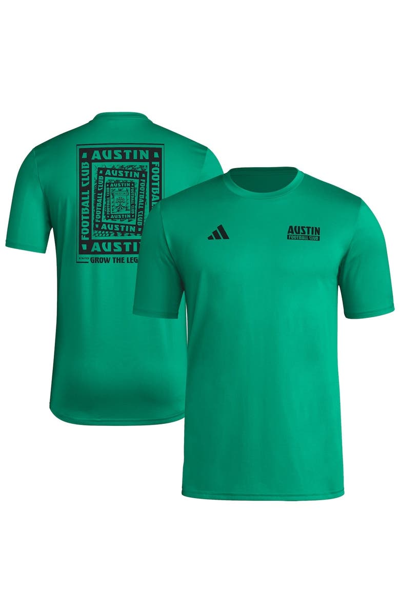 adidas Men's adidas Green Austin FC Local Wrap T-Shirt, Main, color, Green