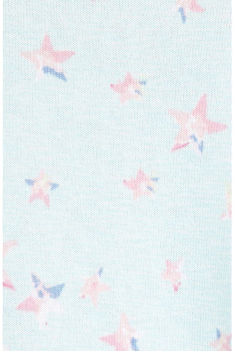 Stripe Racerback & Shorts Pajama, Alternate, color, STAR SPANGLED BLUE GLOW SD