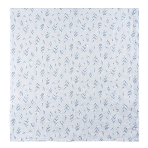 Just Born Muslin Swaddle Blue Blankets 2-pack In Blue
