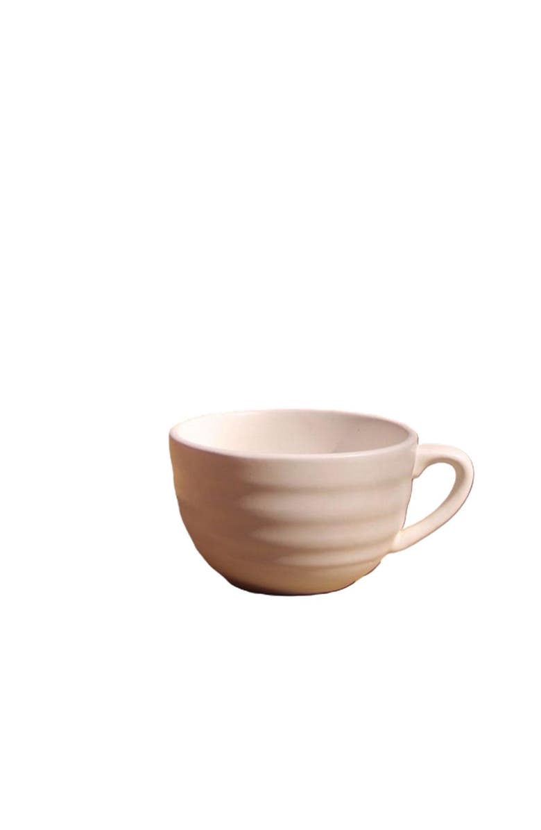 Osmos Studio Shibumi Ripple Mug, Main, color, Off White