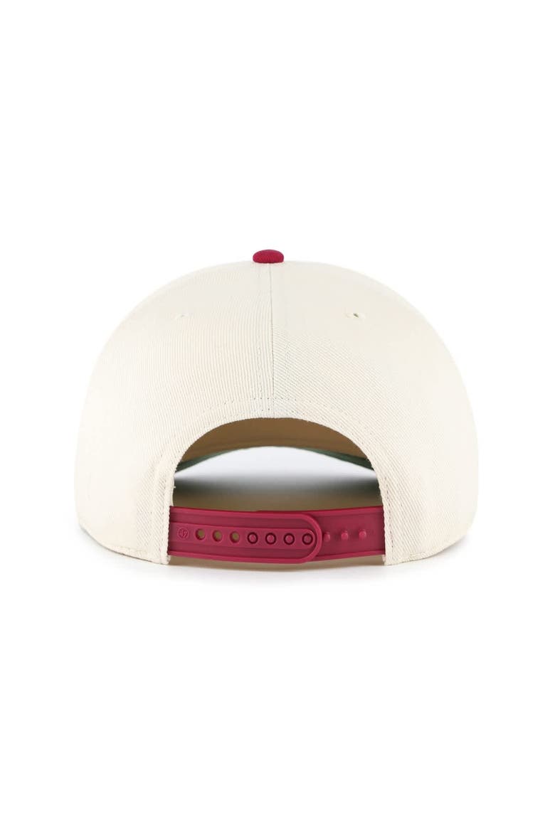 Men's '47 Cream Arizona Cardinals Pomona Rope Hitch Adjustable Hat, Alternate, color, Cream