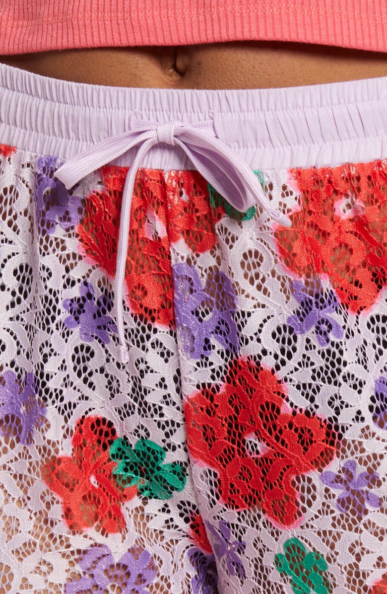 BP. Be Proud Pride Gender Inclusive Sheer Lace Drawstring Pants, Alternate, color,