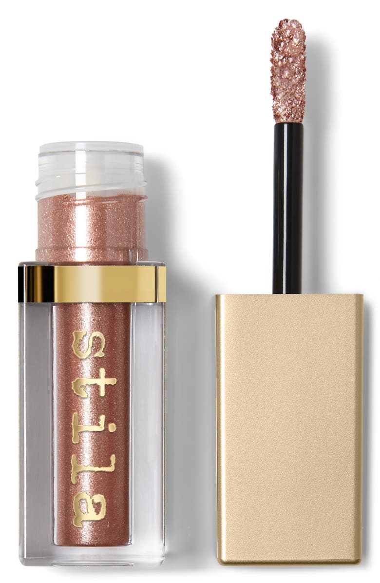 Stila Glitter
Glow Liquid Eyeshadow, Main, color, Rose Gold Retro