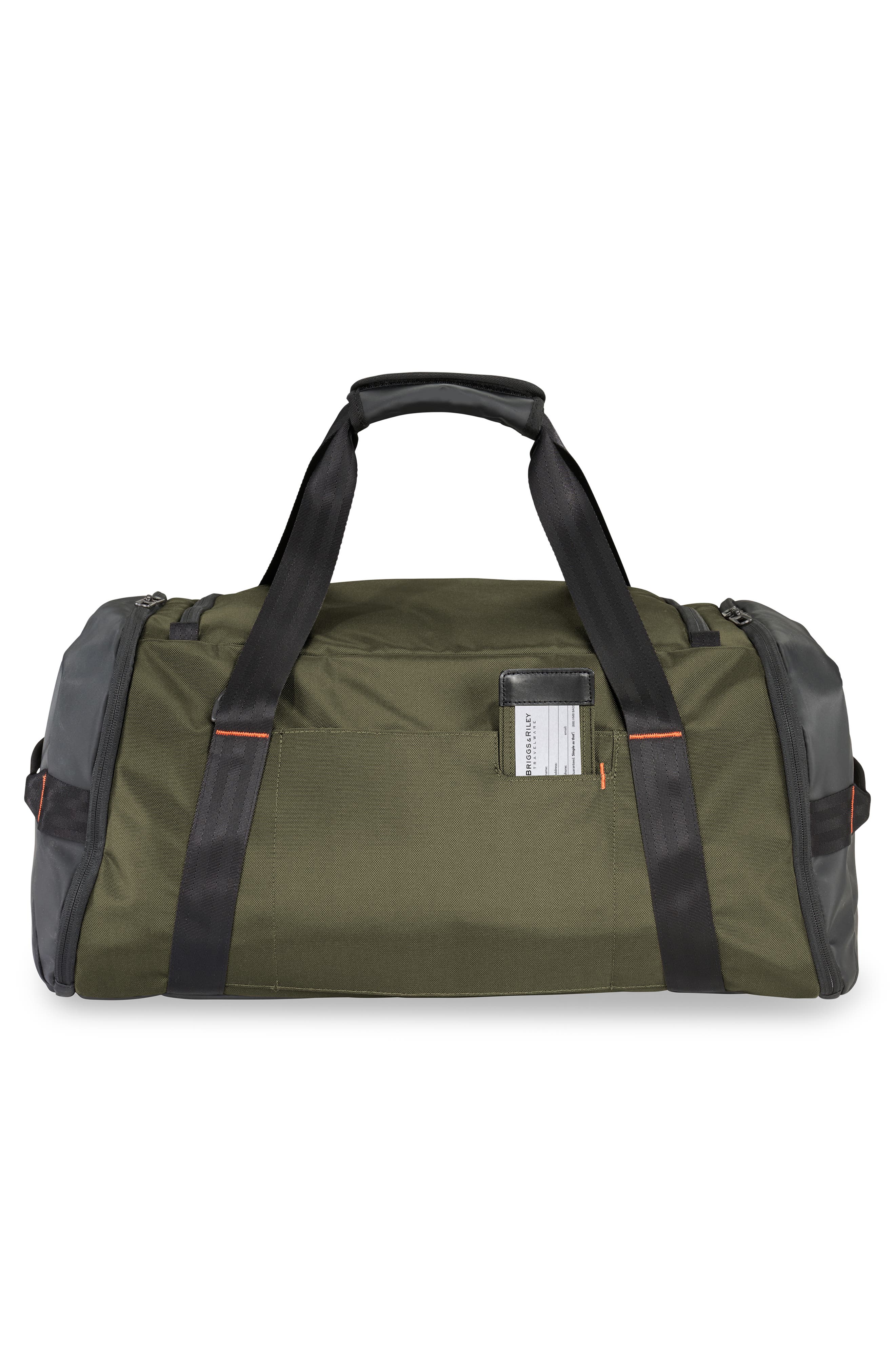 ZDX Large Duffle Bag, Alternate, color, HUNTER GREEN