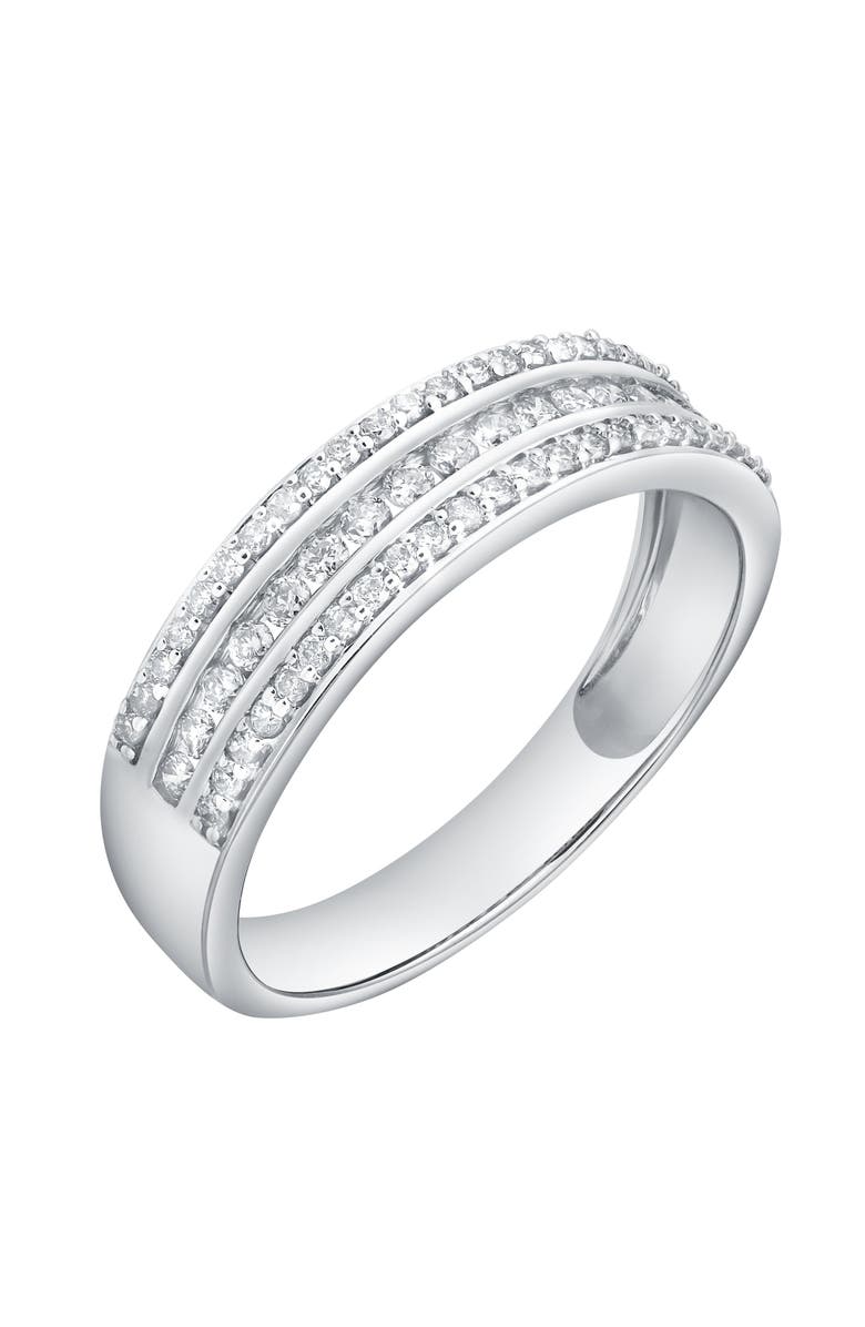 LuvMyJewelry Isolyn Grace 0.50 Cts Natural Diamond 14K Gold Ring, Alternate, color, 14K White Gold