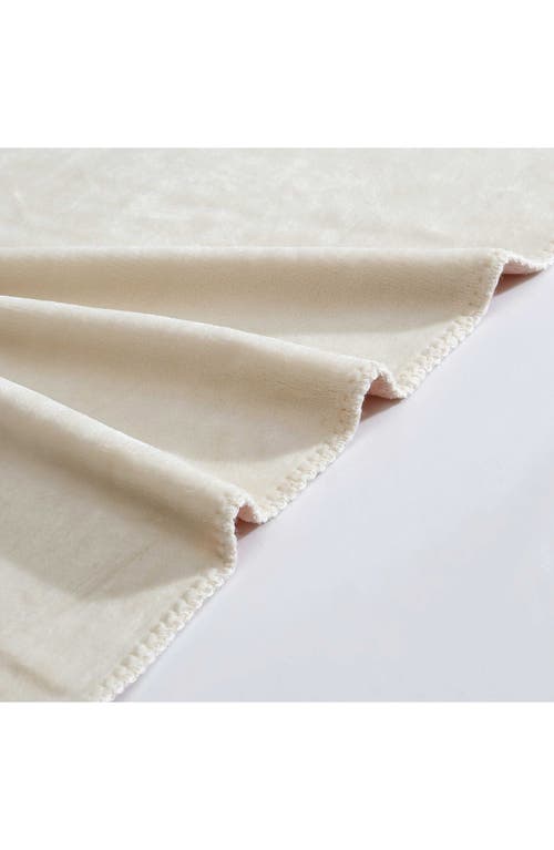 Calvin Klein Home Modern Reversible Throw Blanket In Medium Beige