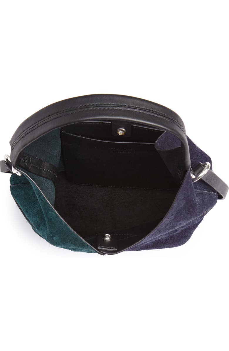 rag & bone Mini Camden Suede Tote, Alternate, color,